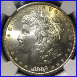 1888 Morgan Silver Dollar One $1 Dollar NGC MS63 Beautiful Reverse Toning 1888 Morgan Silver Dollar One $1 Dollar NGC MS63 Beautiful Reverse Toning