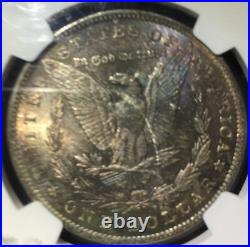 1888 Morgan Silver Dollar One $1 Dollar NGC MS63 Beautiful Reverse Toning 1888 Morgan Silver Dollar One $1 Dollar NGC MS63 Beautiful Reverse Toning