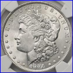 1888 Morgan Silver Dollar VAM-1B NGC Brilliant Uncirculated Clashed Obverse N