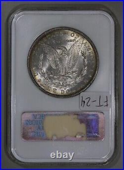 1888-O (MS64) Morgan Silver Dollar NGC Old Fatty Holder Toned $1