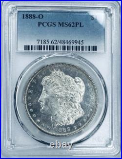 1888 O Morgan Silver Dollar NGC MS62PL? PROOF LIKE