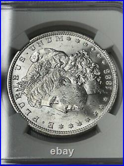 1888 O Morgan Silver Dollar NGC MS63 Top 100 VAM-1A E Clash