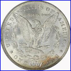 1888-O NGC Silver Morgan Dollar MS62 MS63 2-Coin Vivid Rainbow Toned Set