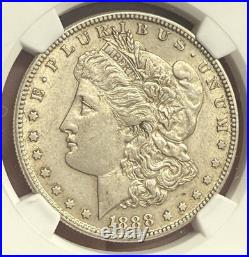 1888-S Morgan Silver Dollar NGC AU58 Better Date