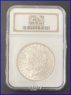 1889 Morgan Silver Dollar Complete 4 Coin Set P (ms64), Cc, O, S