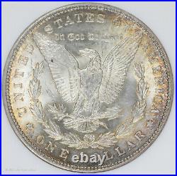 1889 P $1 Morgan Silver Dollar NGC MS 64 Uncirculated Toned Color