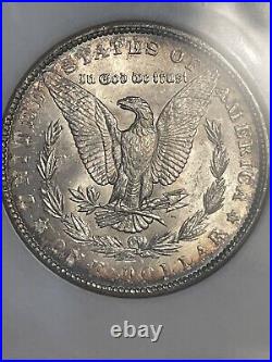 1889-P Morgan Dollar NGC MS64 Old Fatty Holder! Beautiful Luster And Toning