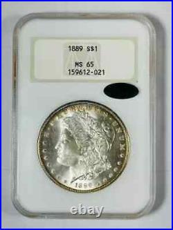 1889 P Morgan Silver Dollar NGC MS-65 CAC