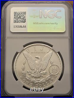 1889-cc Ngc Ms-70! 2023 Fiji Morgan Dollar