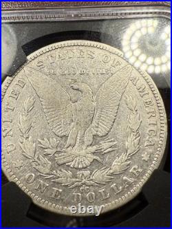 1890-CC MORGAN SILVER DOLLAR NGC GENUINE Black Core