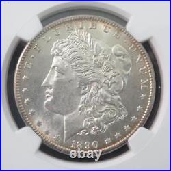 1890-CC Morgan Silver Dollar NGC Graded MS62 Beautiful Coin Carson City