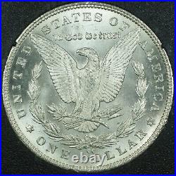 1890-CC Scarce GSA Hoard Morgan Silver Dollar NGC MS-62 (Better Coin) with COA