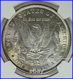 1890 Morgan Silver Dollar NGC MS63 $1 Coin Philadelphia Mint Certified Slab