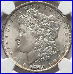 1890 O Morgan Silver Dollar, NGC MS63 Brilliant Uncirculated, Tougher Date C8294