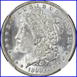 1890-O Morgan Silver Dollar NGC MS64 Blast White Superb Eye Appeal
