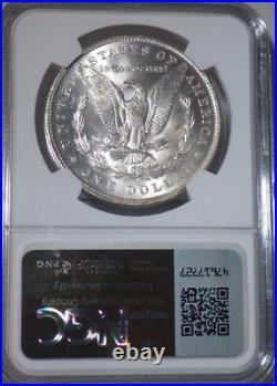 1890-O Morgan Silver Dollar NGC graded MS 63
