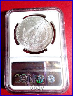 1890 S Morgan Silver Dollar NGC MS63