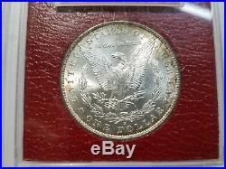 1891 S Morgan Silver Dollar Redfield Collection NGC MS 63 Pedigree Paramount