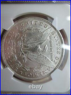 1891-cc Us Morgan Silver Dollar In Ngc Ms61 Uncirculated Condition