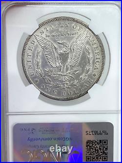 1892-CC NGC AU53 Morgan Silver Dollar
