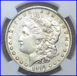 1892 P Morgan Silver Dollar NGC AU53 Bright Luster PQ Recently Graded #E324A