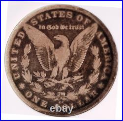 1892 cc Morgan Silver Dollar Graded G6 NGC