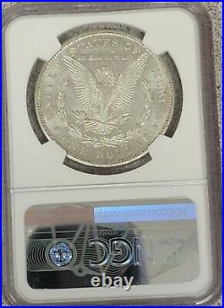 1893 CC Morgan Silver Dollar $1 Coin Carson City NGC AU55