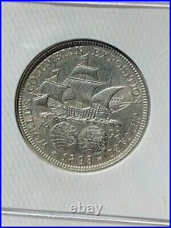 1893 Columbian Exposition Commemorative Silver Half Dollar NGC MS63