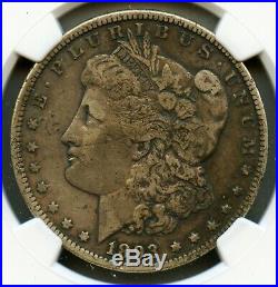 1893 Morgan Silver Dollar NGC F 15