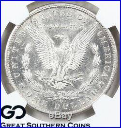 1893-O Morgan Silver Dollar Silver Coin NGC MS 64 Blast White Key Date
