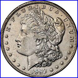 1893 P Morgan Silver Dollar NGC AU-55