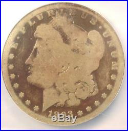 1893-S Morgan Silver Dollar $1 NGC Genuine Rare Key Date Coin Good Detail