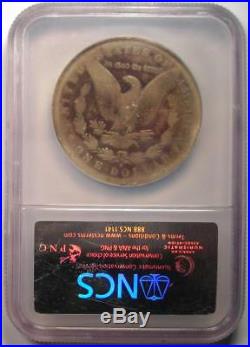 1893-S Morgan Silver Dollar $1 NGC Genuine Rare Key Date Coin Good Detail