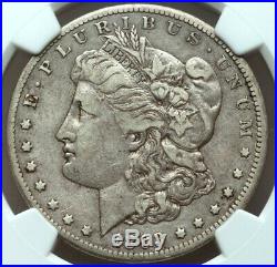 1893-cc $1 Morgan Silver Dollar Ngc Vf-25 Very Fine Carson City Trusted