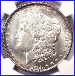 1894 Morgan Silver Dollar $1 NGC AU Details Key Date 1894-P Certified Coin