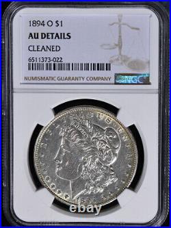1894-O Morgan Silver Dollar NGC AU Details Nice Strike