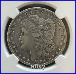 1894 P Morgan Silver Dollar NGC Very Fine, Low Mintage, Key Date Coin