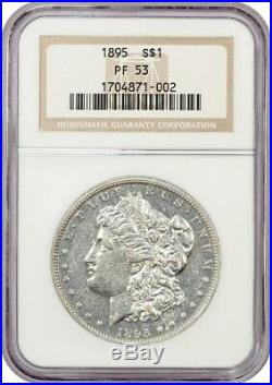 1895 $1 NGC PR 53 Key Date Proof-Only Rarity Morgan Silver Dollar