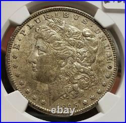 1895-O $1 Morgan Silver Dollar Solid Original Key Date NGC AU53 Z1399