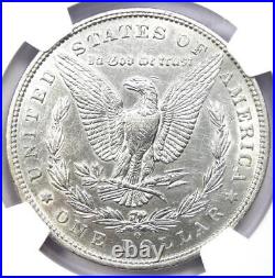 1895-O Morgan Silver Dollar $1 Certified NGC AU Details Rare Date Coin
