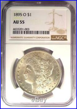 1895-O Morgan Silver Dollar $1 Coin NGC AU55 Looks AU58 $2,550 Value