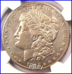 1895-O Morgan Silver Dollar $1 NGC AU Details Rare Date Certified Coin