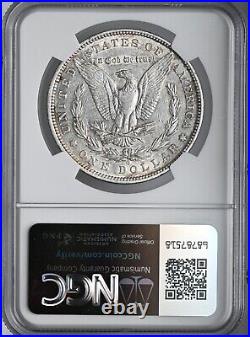 1895-o $1 Morgan Silver Dollar Ngc Au50 #6805741-001 (vam-3a Bearded Eagle Wow!)