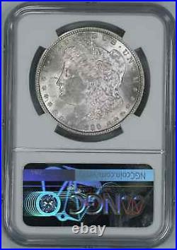 1896 Morgan Silver Dollar $1 Ngc Au 58 About Unc Mint Error Struck Thru (030)