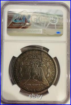 1896-O Morgan Silver Dollar NGC Fine Details Key Date Attractive Toning