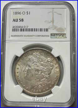 1896-o Morgan Dollar Ngc Au58 Key Date