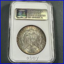 1898 $1 Morgan Silver Dollar, NGC MS63 (78283)
