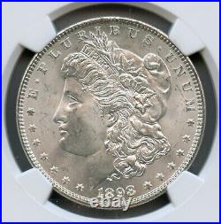 1898 Morgan Silver Dollar NGC MS 65