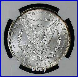 1898 Morgan Silver Dollar NGC-MS61 Toned-Toning