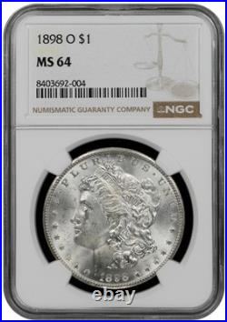 1898-O $1 Morgan Silver Dollar NGC MS64, bargain price, make an offer